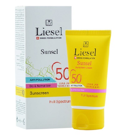 LIESEL Sunsel Dry And Normal Skin Sunscreen Cream SPF+50